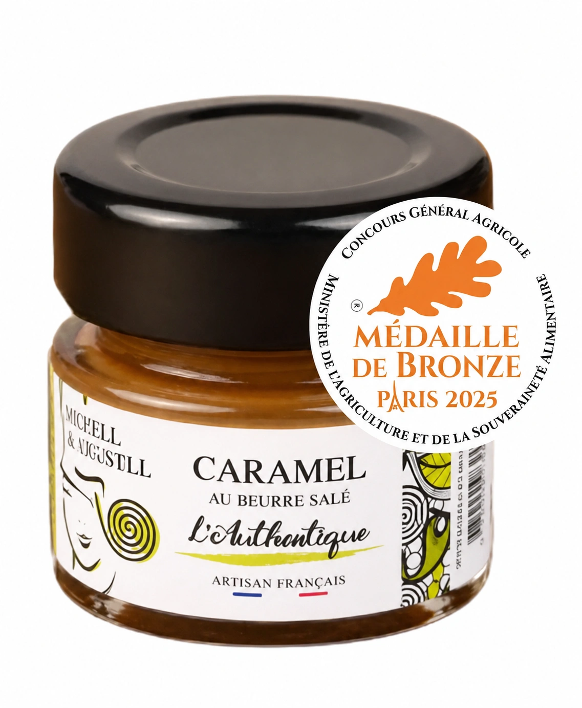 Pot de caramel au beurre salé